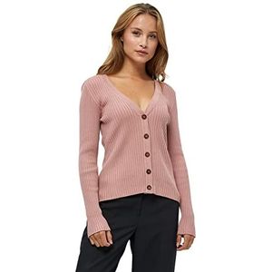 Peppercorn Dames Tana Rib vest met lange mouwen, Ash Rose, L