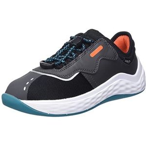 Superfit Bounce Sneakers voor jongens, Grijs groen 2000, 38 EU Breed