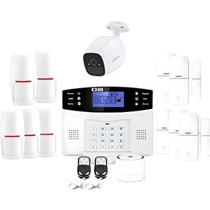 Draadloos verbonden huis alarm GSM Lifebox Evolution kit aangesloten 5