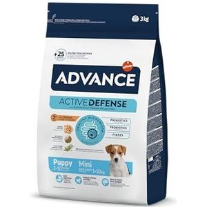 ADVANCE Mini Puppy droogvoer voor honden, 1 verpakking (1 x 3 kg)
