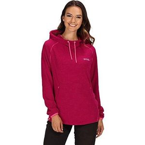 Regatta Montem IV Overhead Honingraat Stretch Hoodie Fleece, Dark Cerise, maat 12