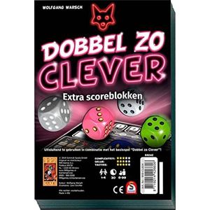 999 Games - Dobbel zo Clever Scoreblok Dobbelspel - vanaf 8 jaar - Een van de beste spellen van 2019 - voor 1 tot 4 spelers - 999-CLE04