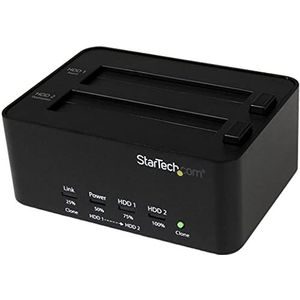 StarTech.com Aansluitstation Duplicator USB 3.0 SSD SATA 2,5" 3,5" - docking station koppeling