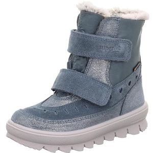 Superfit Flavia warm gevoerde Gore-tex sneeuwlaarzen voor meisjes, blauw 8000, 32 EU Smal