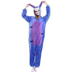 Everglamour 5055601171401 Onesie/Body Suit, Unisex-Volwassene, Blauw, Medium