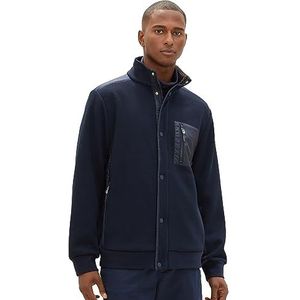 TOM TAILOR Herenvest, 10668 - Sky Captain Blue, 3XL