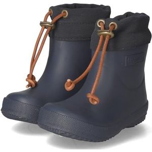 Bisgaard Uniseks rubberlaarzen voor kinderen, winterlaarzen, blauw 20, 21 EU