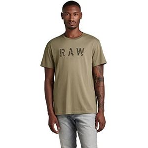 G-STAR RAW Heren RAW T-shirt, groen (Shamrock C506-2199), XS, groen (Shamrock C506-2199), XS