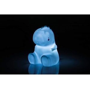 Interbaby LAM02-01 - nachtlampje voor kinderen, dinosaurus, blauw, uniseks