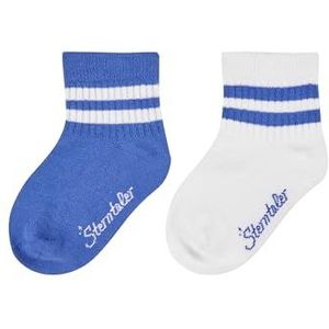 Sterntaler Unisex baby sokken DP Coolmax rib, kobaltblauw, 18 EU