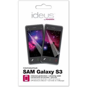 Fonexion Ideus displaybeschermfolie (voor Samsung Galaxy S3), 2 stuks
