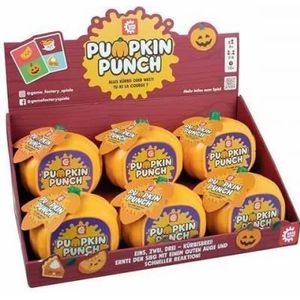 Game Factory 646253 Pumpkin Punch, het bliksemsnelle reactiespel voor vrienden en familie, kaartspel, gezelschapsspel, vanaf 6 jaar