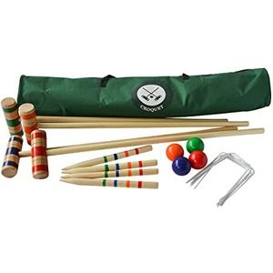 Traditional Garden Games 5060028380053 Sportset, Game, Garden Toy, Mallet, Croquet Ball, meerkleurig