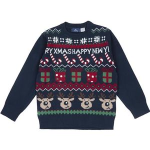 Chicco kersttrui voor jongens, Donkerblauw, 9 mesi