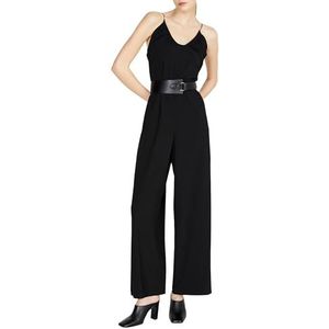 Sisley Damesjurk 41aylt00d jumpsuit, zwart 100, 12, Zwart 100, 64