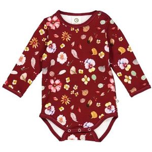 Müsli by GREEN COTTON Rompertje/body  geel / pink / donkerrood