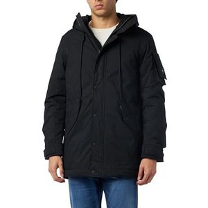 Mexx Padded Puffer Jacket voor heren, zwart, XXL