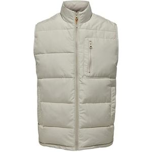 Onsjake - Gequilt Gilet - Mouwloos - Hoge Hals - Polyester Voering