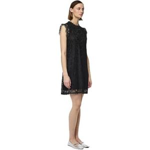 PIECES Pcolline Sl Lace Dress Noos Damesjurk, zwart, XL