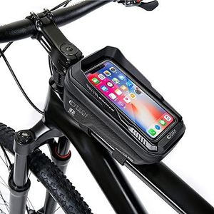 Tech-Protect XT2 Bike Mount | frametas, mobiele telefoon, fietstas, stuurtas, waterdichte telefoontas voor smartphone | zwart