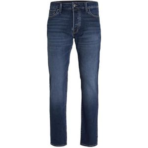 Jack & Jones Male Tapered Fit Jeans Plus Size JJIMIKE JJICON I.K. SQ 026 PLS Tapered Fit Jeans, Denim Blauw, 46W / 32L