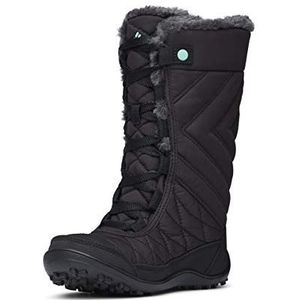 Columbia Unisex Kids Minx Mid Iii Wp Omni-Heat Boots ' Sneeuw, Zwart Iceberg, 36 EU