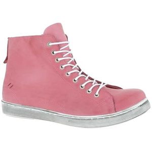 Andrea Conti Vetersneakers voor dames, koraalrood, 35 EU