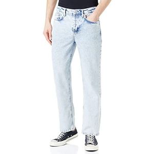 ONLY & SONS Men's ONSAVI Crop 5218 jeans, lichtblauw denim, 32/34, blauw (light blue denim), 32W x 34L