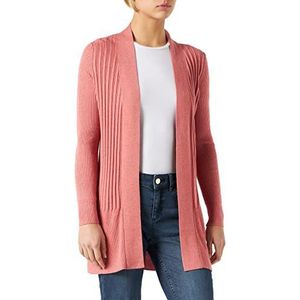 s.Oliver Gebreid damesvest met, Dawn Pink Melange, 34