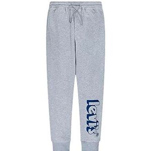 Levi's Kids Lvb Graphic Knit Joggers Broek voor jongens, Licht Grijsheide, 6 Jaren