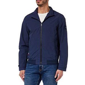 Tommy Hilfiger - Geweven Jas - Blauw - Regular Fit