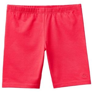United Colors of Benetton Shorts voor meisjes en meisjes, Rood, 18 Maanden