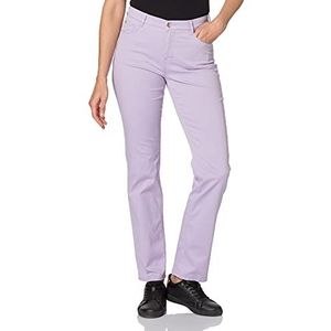 BRAX Dames Style Carola Five-Pocket hoogwaardig katoen-satijnen broek, lavendel, 25W x 32L