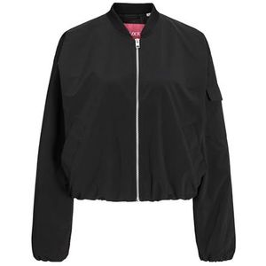 JACK & JONES Jxleila Bomber Jacket OTW Noos Bomberjack voor dames, zwart, S