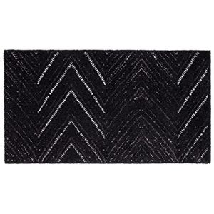 Hamat - Tapijt Lima - Herringbone Black - 67 x 120 cm