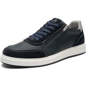 ARA Genua sneakers voor heren, blauw, grijs, 41 EU, Blue Grey, 41 EU
