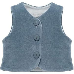 Pinokio Baby Vest Romantic, 80% Katoen 20% Polyester, Blauw, Meisjes Maat 62-104 (74), blauw, 74 cm