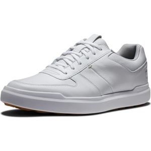 FootJoy Heren Contour Casual Golfschoen, Wit/Wit/Grijs, 8 UK, Wit Wit Grijs, 40.5 EU