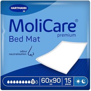 Molicare - Premium Bed Mat - 60x90 cm - Bedbescherming - 15 stuks