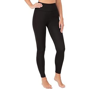 LOS OJOS Basics leggings - yoga, workout en dagelijkse broeken, zwart, M