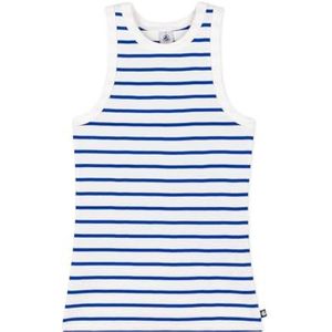 Petit Bateau tanktop voor dames, Marshmallow/Perzië, XXS