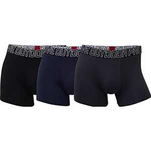 ProActive Boxershorts voor heren (verpakking van 3), Multi kleuren, XXL