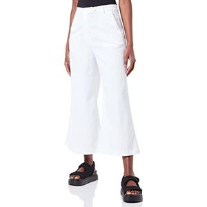 Moschino Dames Lm Gadget Pants, wit (optical white), 48 NL