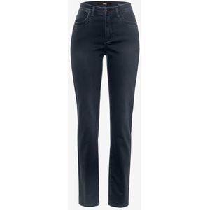 Style Mary Style Mary Five-Pocket-jeans in Thermo Denim, Used Dark Blue., 34W / 30L