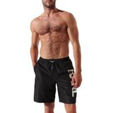 Karl Lagerfeld Zwemshorts  zwart / wit