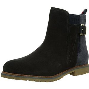 Tommy Hilfiger ANNA 8B Chelsea boots voor meisjes, Blauw Midnight Grey Blue 403, 36 EU