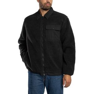 Levi's - JOONIE SHERPA JACKET - Windjack - Zwart - Heren