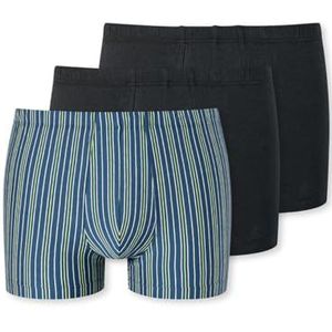 Schiesser Heren 3-pack shorts met zachte tailleband 95/5 biologisch ondergoed, gesorteerd 4_180216, 7, Gesorteerd 4_180216, 7 NL