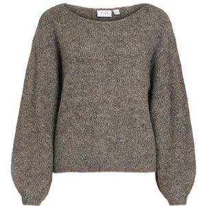 Vimarley L/S gebreide trui, falcon, XL