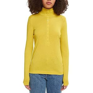 ESPRIT Dames 092EE1K308 T-shirt, 765/DUSTY Yellow, XL